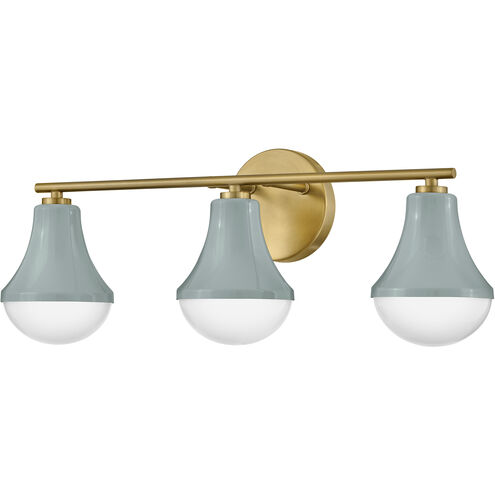 Haddie LED 24 inch Seafoam Bath Light Wall Light