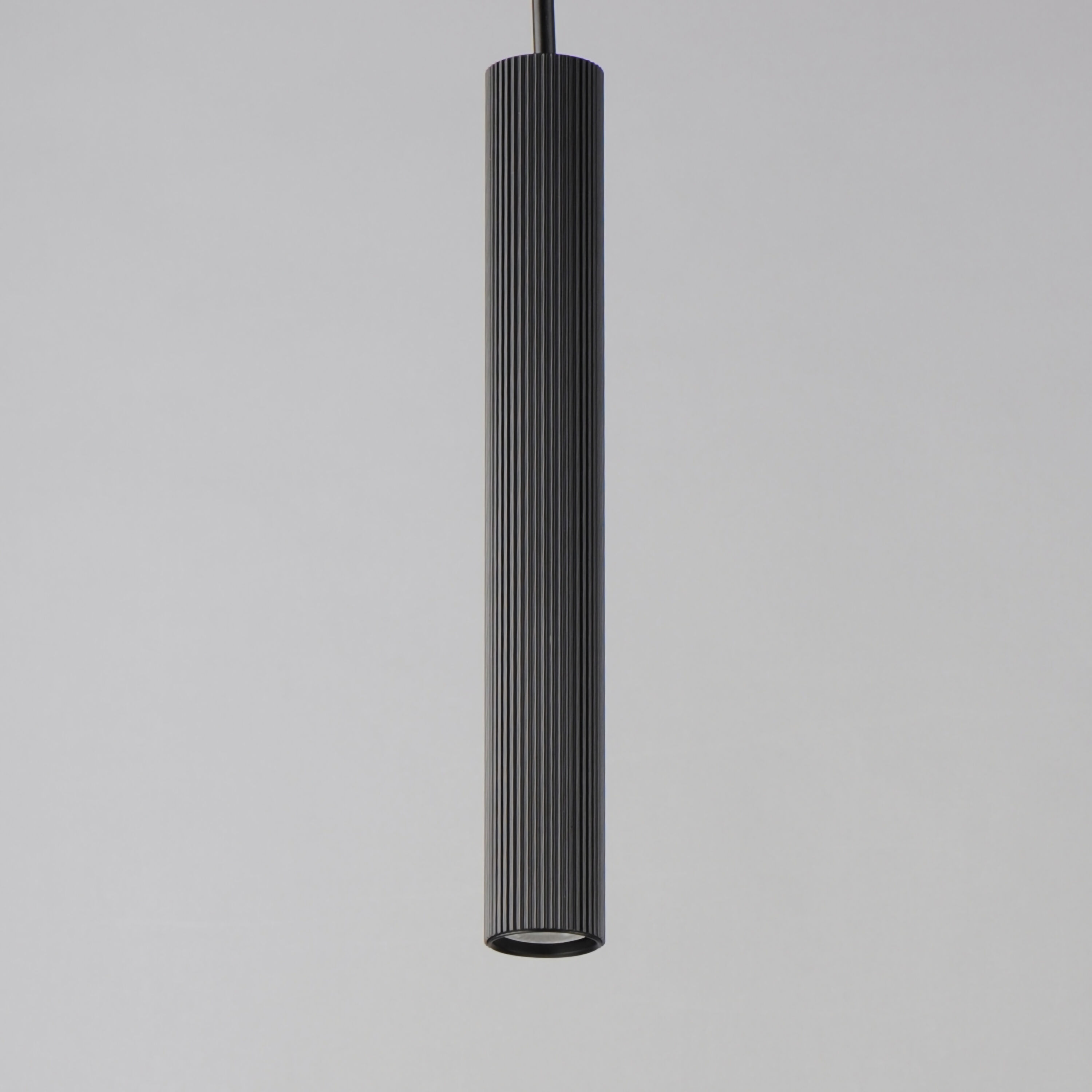 Reeds LED 2.25 inch Black Single Pendant Ceiling Light