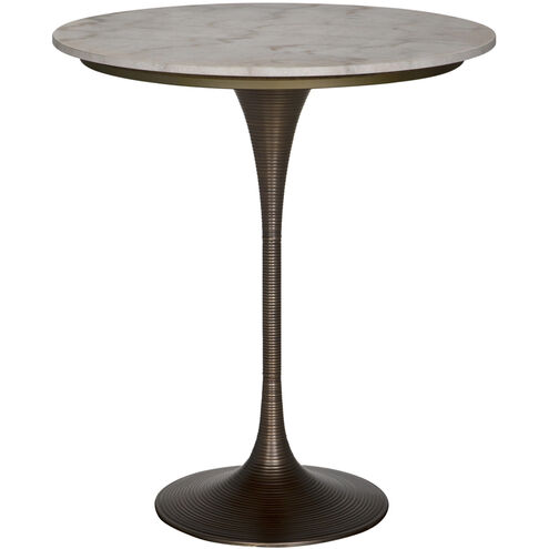 Joni Aged Brass Bar Table