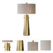 Maris 30.75 inch 60 watt Plated Antique Brass Table Lamp Portable Light