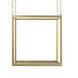 Anita 15.7 inch Gold Shelves