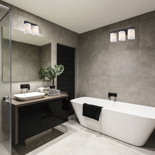 Bluestone Ridge LED 16 inch Matte Black Vanity Wall Light