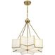 Reiling 3 Light 20 inch Warm Brass Pendant Ceiling Light