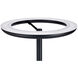 NOLA 72 inch 30.00 watt Black and Satin Nickel Torchiere Portable Light