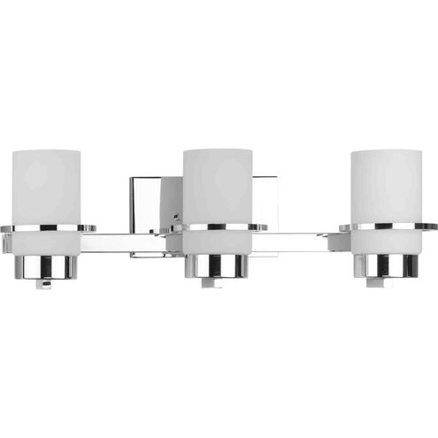 Reiss 3 Light 22.75 inch Polished Chrome Vanity Light Wall Light