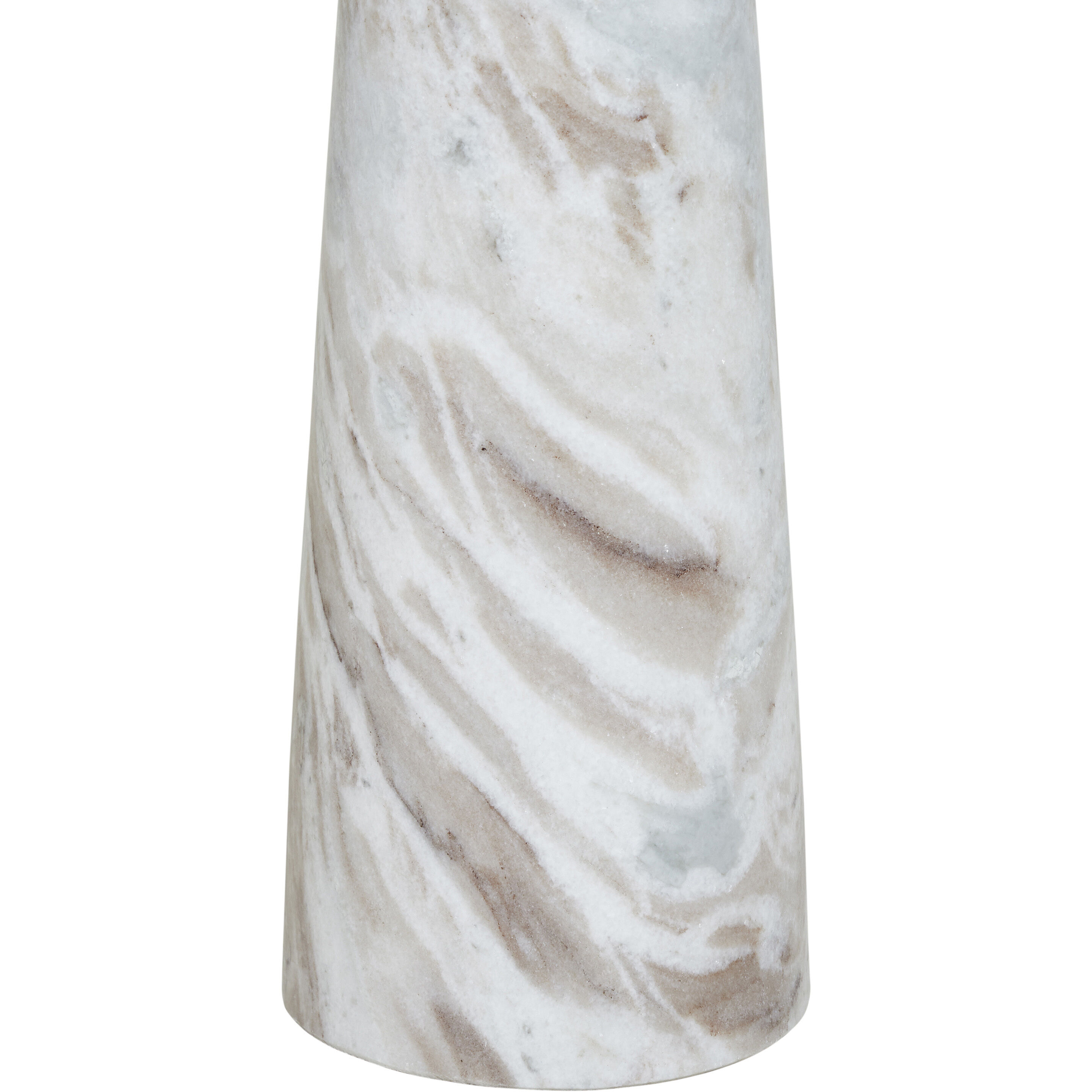 Mercura 22 X 8 inch Brown Marble Side Table