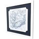 Charleston / Hilton Head / Kiawan Island / Savannah Blue and White Framed Art, Propac