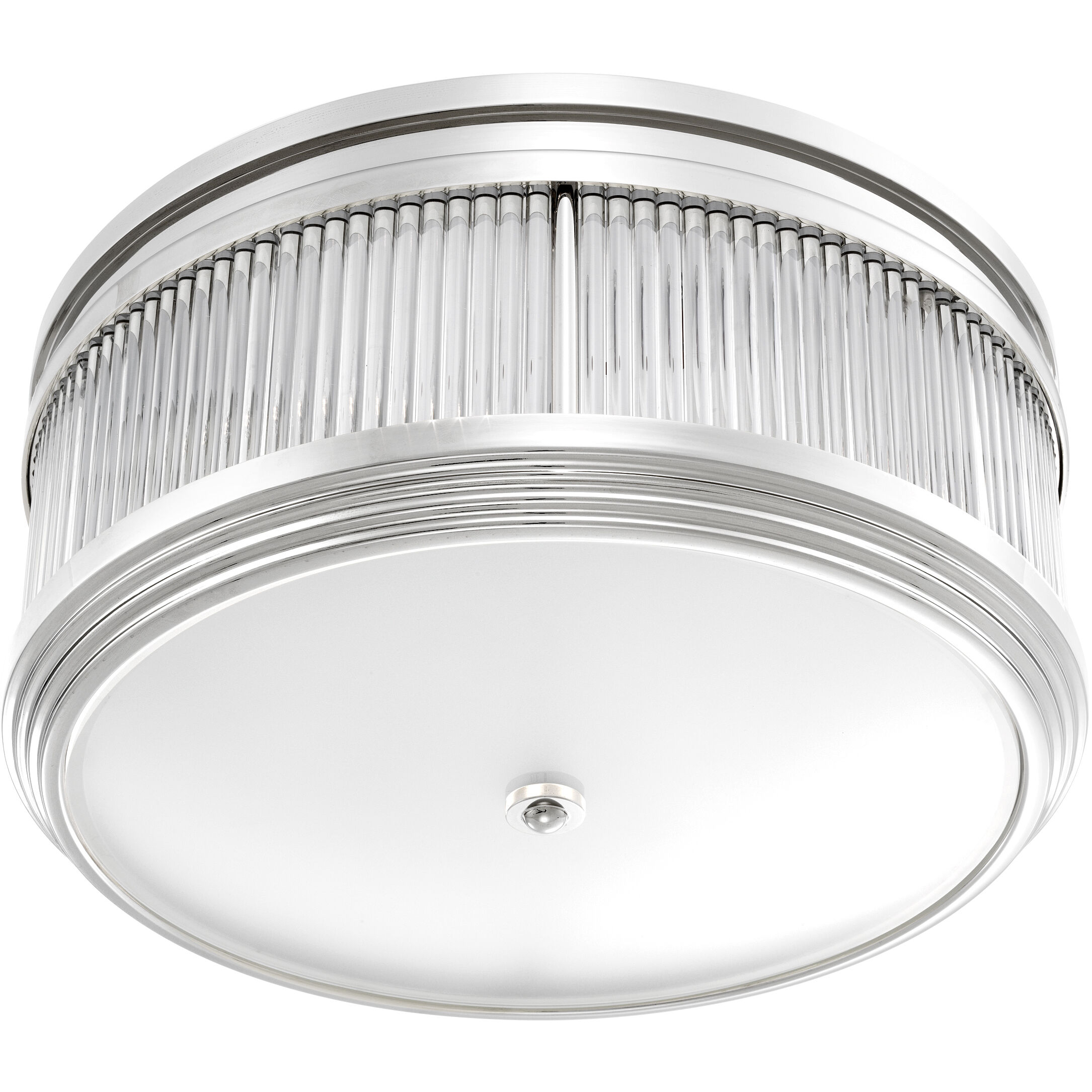 Rousseau 4 Light 15.94 inch Nickel Ceiling Lamp Ceiling Light