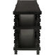 Maurice 73 X 19 inch Hand Rubbed Black Console