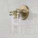 Fuller 1 Light 5 inch Aged Brass Sconce Wall Light