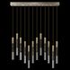 Antonia 17 Light 61 inch Gold Pendant Ceiling Light