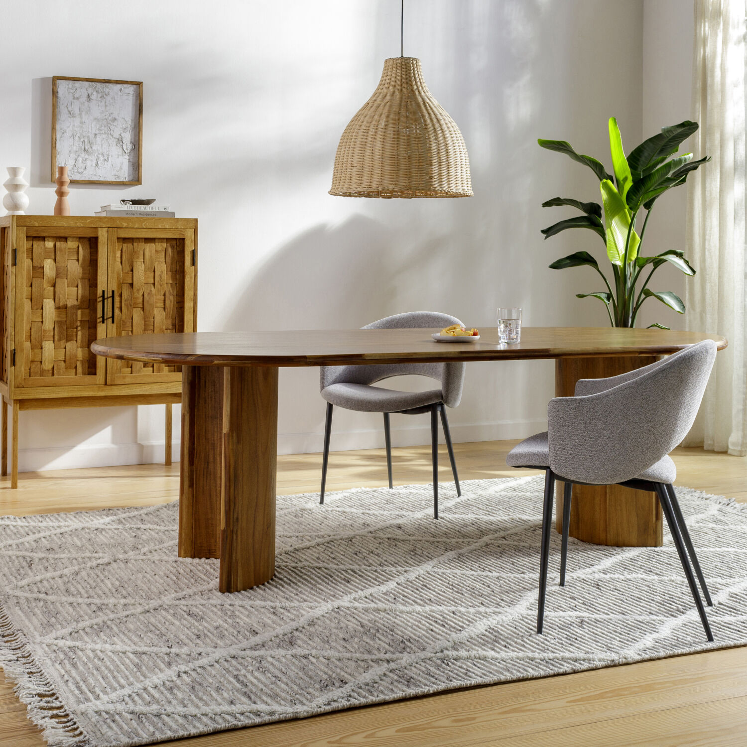 Tenerife 144 X 108 inch Light Gray Rug, Rectangle