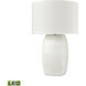 Abbeystead 23 inch 100.00 watt White Table Lamp Portable Light