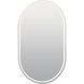 Menillo 40 X 24 inch White Wall Mirror
