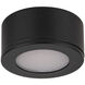 Mini Puck 1 Light 24 Black Puck Lighting Ceiling Light, WAC Limited