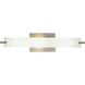 Tube 3 Light 20.5 inch Brushed Nickel ADA Wall Lamp Wall Light in Incandescent, Bath