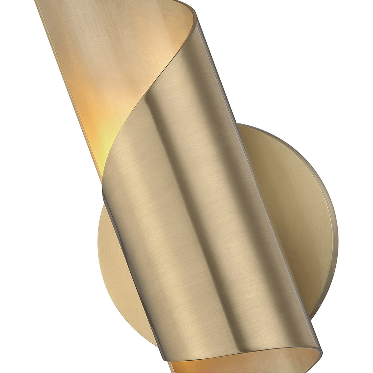 Evie LED 5 inch Aged Brass ADA Wall Sconce Wall Light