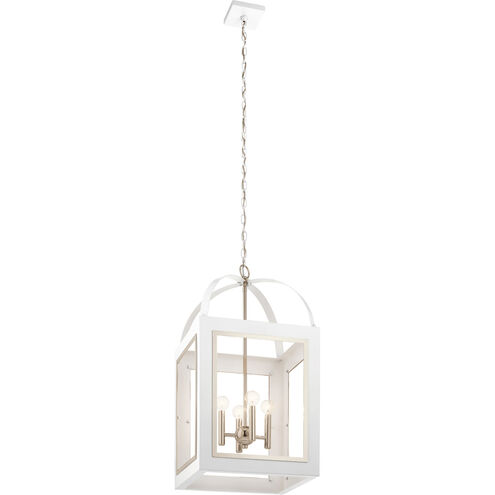 Vath 4 Light 16 inch White Large Foyer Pendants Ceiling Light, Large