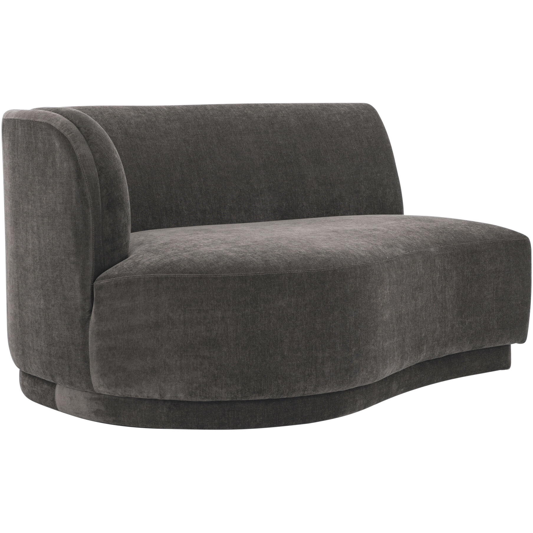 Yoon Grey Chaise, Left