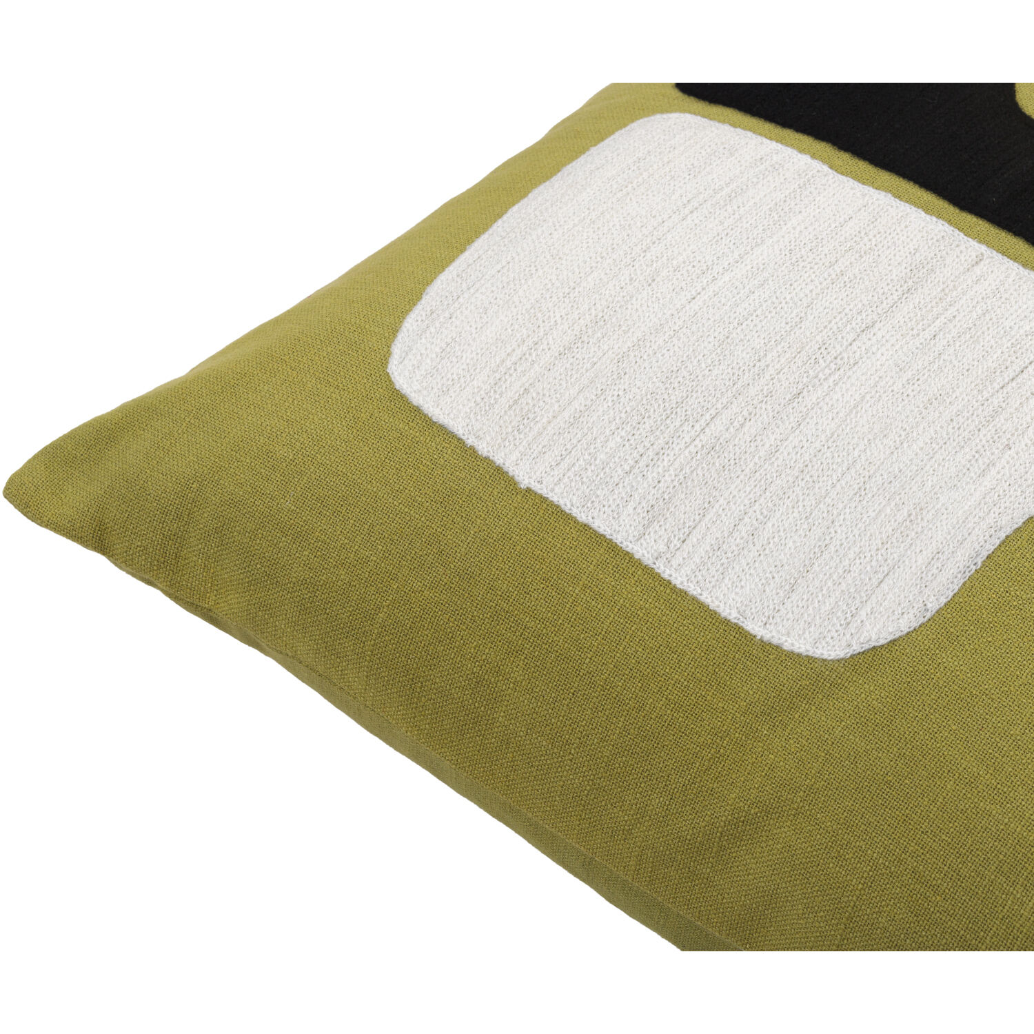 Jason Wu 22 X 22 inch Olive / Off-White / Black Accent Pillow