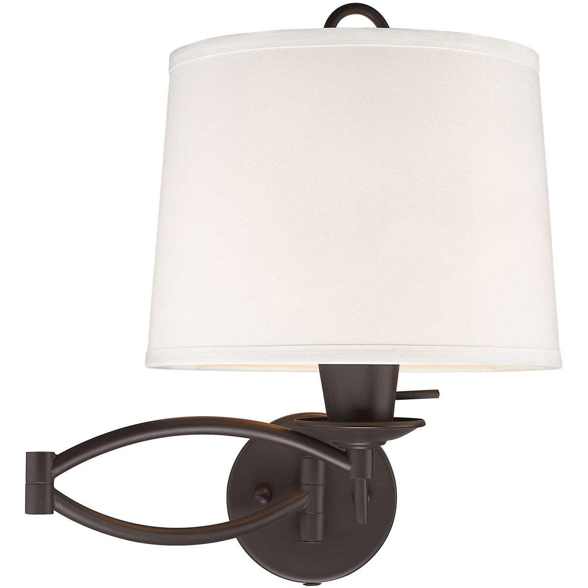 Allison 25 inch 100.00 watt Bronze Swing Arm Wall Lamp Wall Light