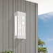 Malmo 2 Light 17 inch Brushed Nickel Outdoor Sconce