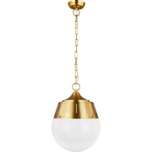 TOB by Thomas O'Brien Arlett 2 Light 13.25 inch Burnished Brass Pendant Ceiling Light