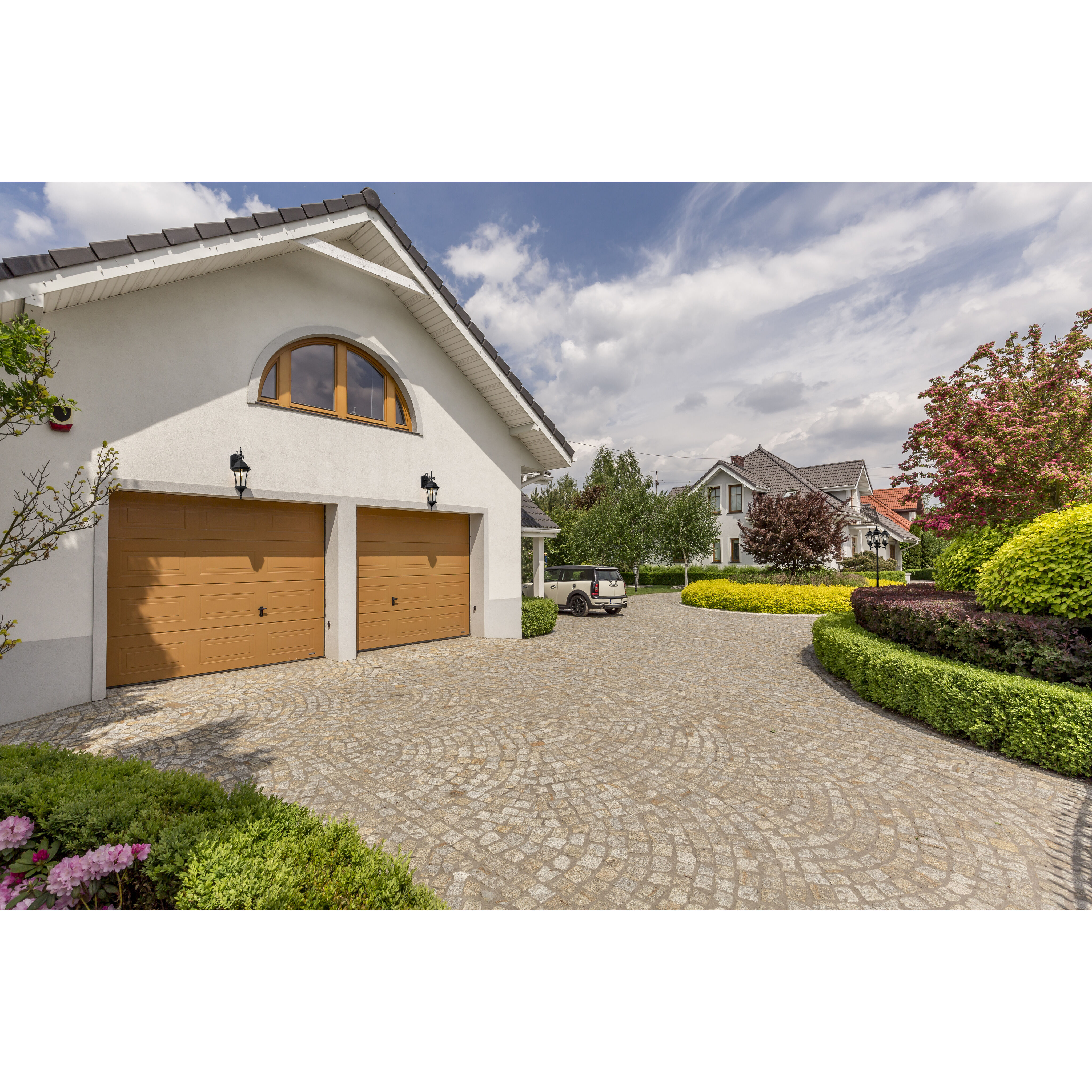 Wakefield 3 Light 90 inch Black Outdoor Post Mounted Fixture