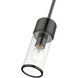 Quincy 1 Light 4.75 inch Black Chrome Mini Pendant Ceiling Light