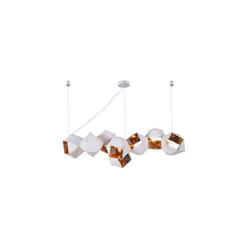 Canada 8 Light 12 inch White Chandelier Ceiling Light