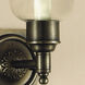 Traditional Brass 1 Light 4 inch Rubbed Brass Wall Sconce Wall Light