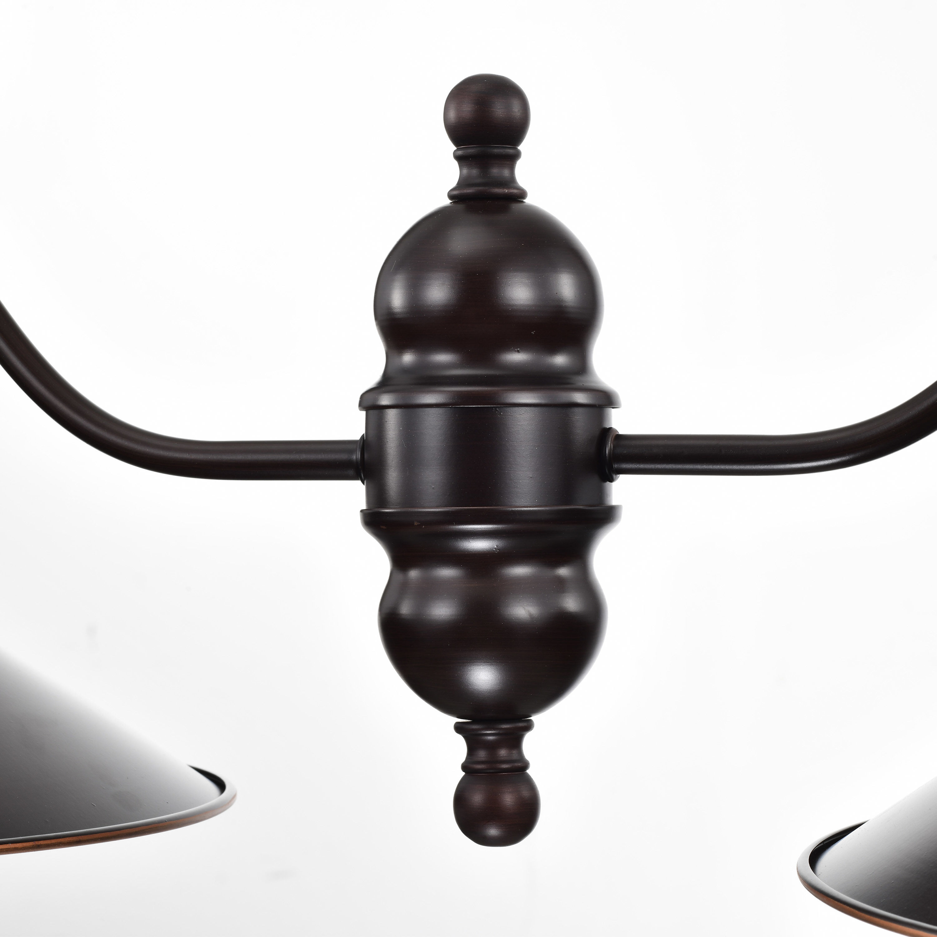 Bridgeview 2 Light 40 inch Mission Dust Bronze Trestle Ceiling Light