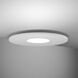 Jazz 1 Light 40 inch White Flush Mount Ceiling Light