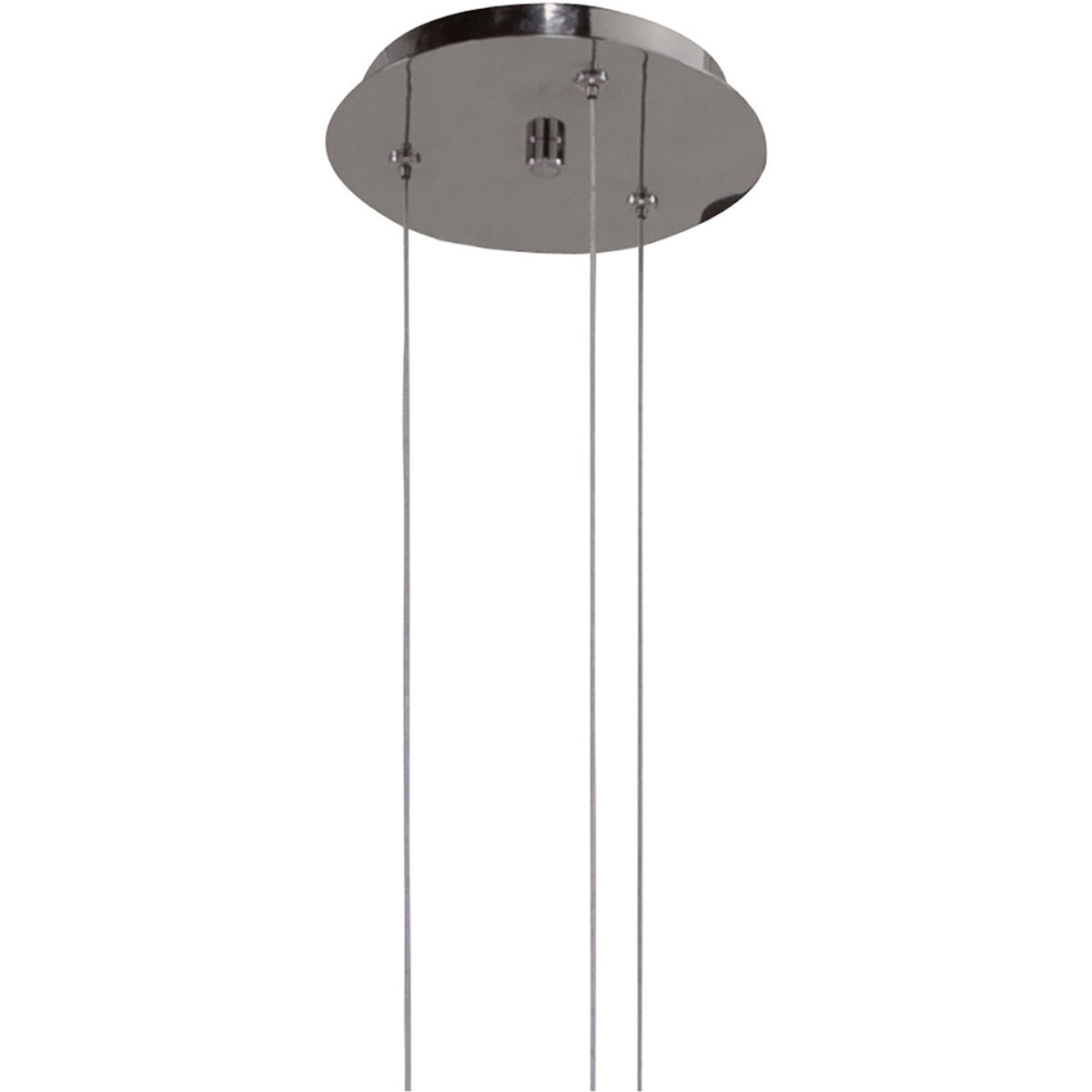 Calligraphy LED 26 inch Gold Leaf with Polished Stainless Accents Pendant Ceiling Light in 24.00