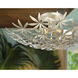 Flower Child 4 Light 22 inch Ambry Gold Flush Mount Ceiling Light