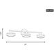 Sean Lavin Khan LED 24 inch Aged Iron Bath Vanity Wall Light