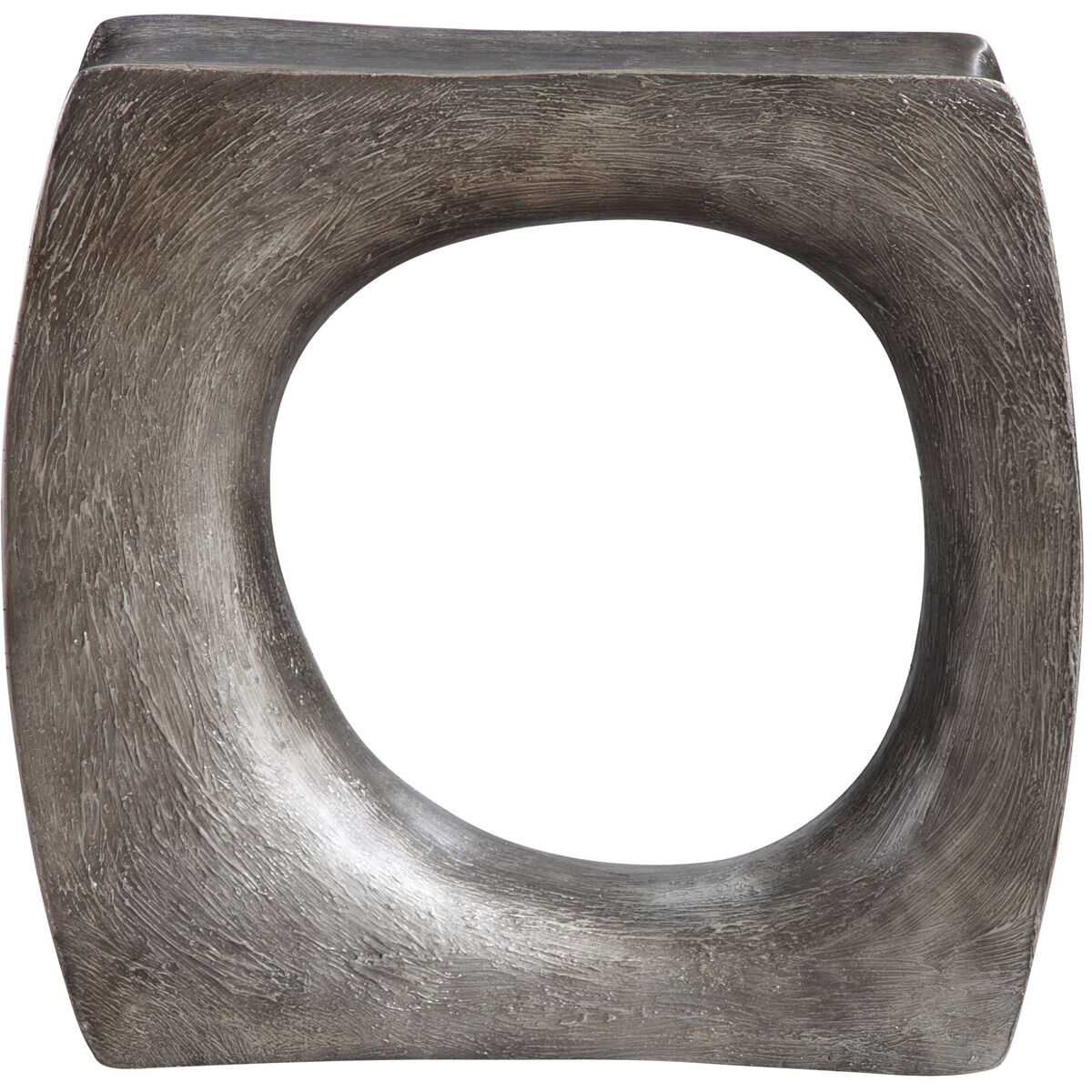 Valira 24 X 9 inch Antique Silver Side Table, Modern