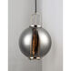Minaret 1 Light 10.5 inch Polished Nickel Single Pendant Ceiling Light