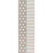 Washington 36 X 24 inch Medium Gray, Pale Blue, Khaki Rug