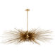 Kelly Wearstler Strada 16 Light 60 inch Gild Linear Chandelier Ceiling Light, Large