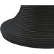 Raven 18 inch Designer Ebony with Cream Accent Stool