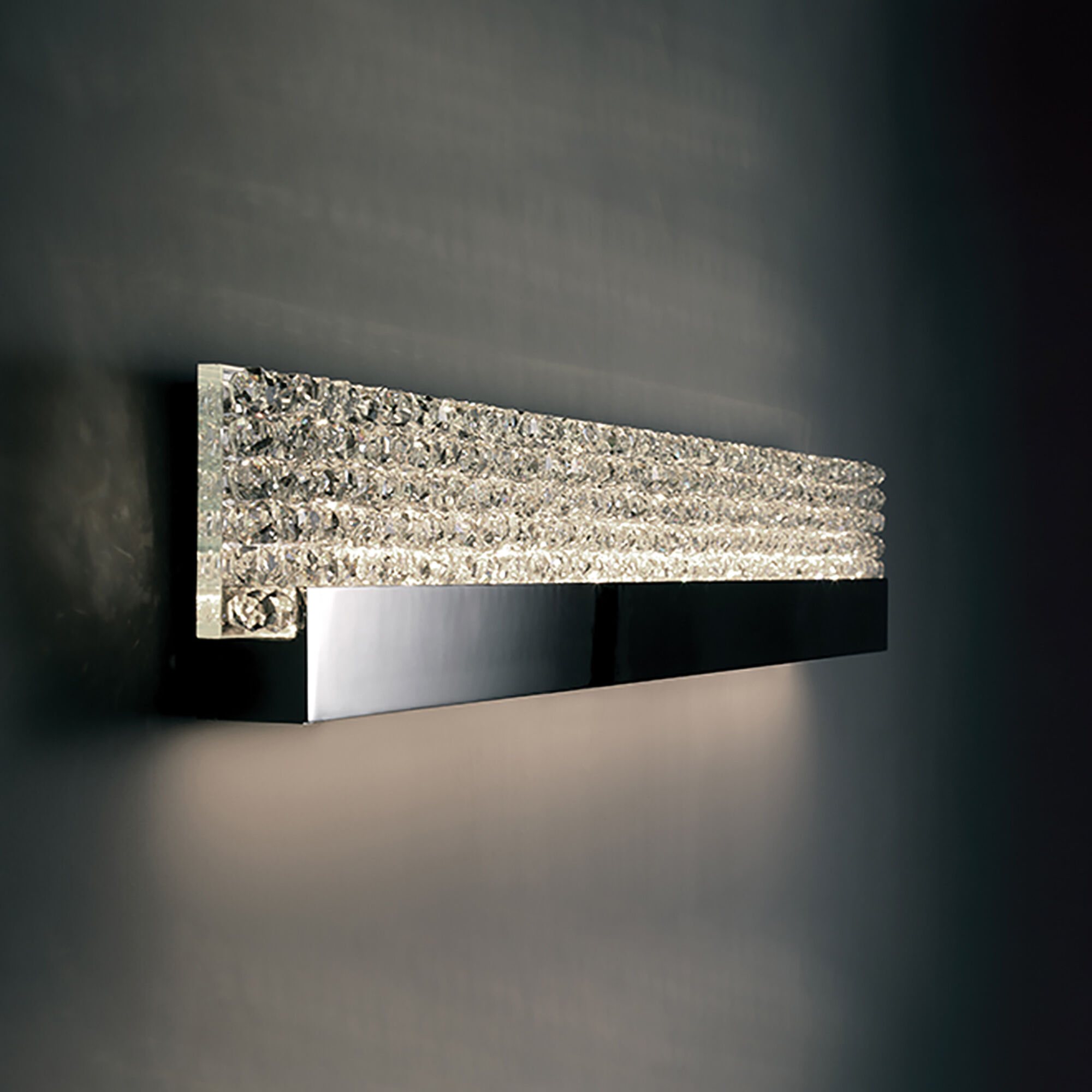 Quantum LED 12 inch Polished Nickel Bath Vanity & Wall Light