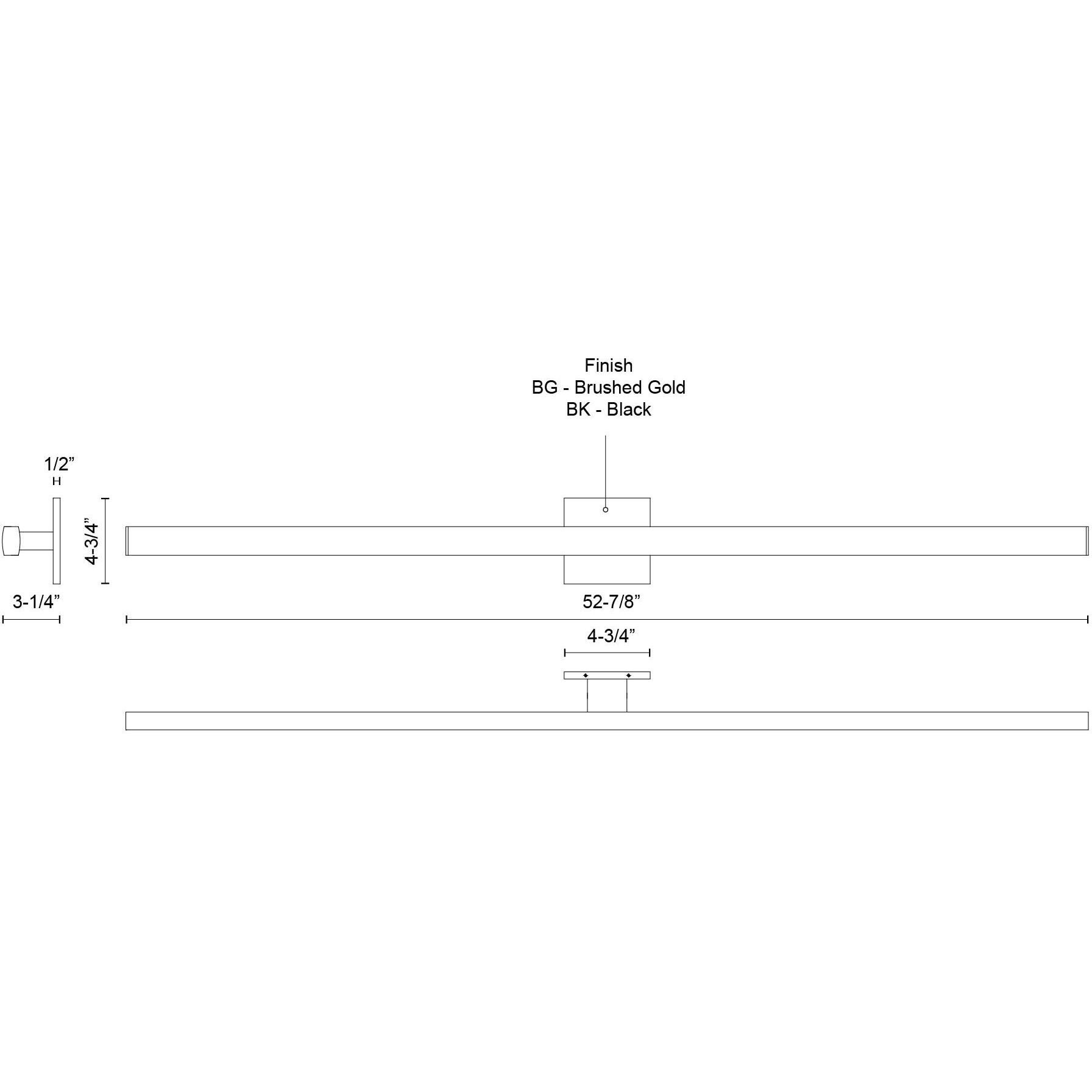 Vera Bath Vanity Light Wall Light in Brushed Gold