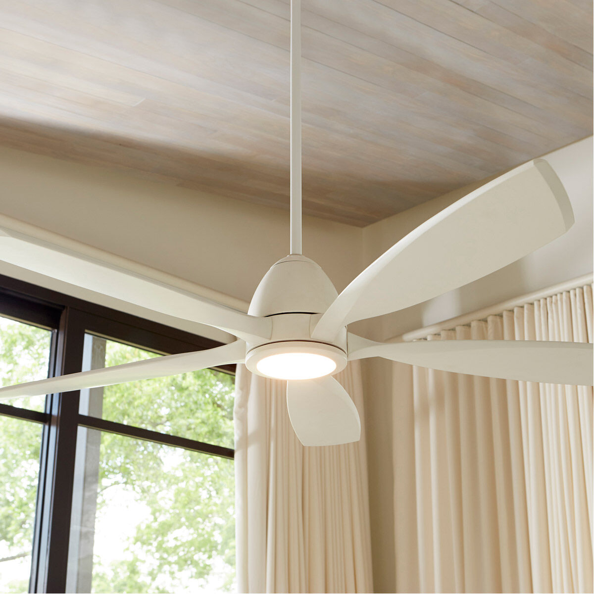 Holt 56 inch Studio White Indoor Ceiling Fan