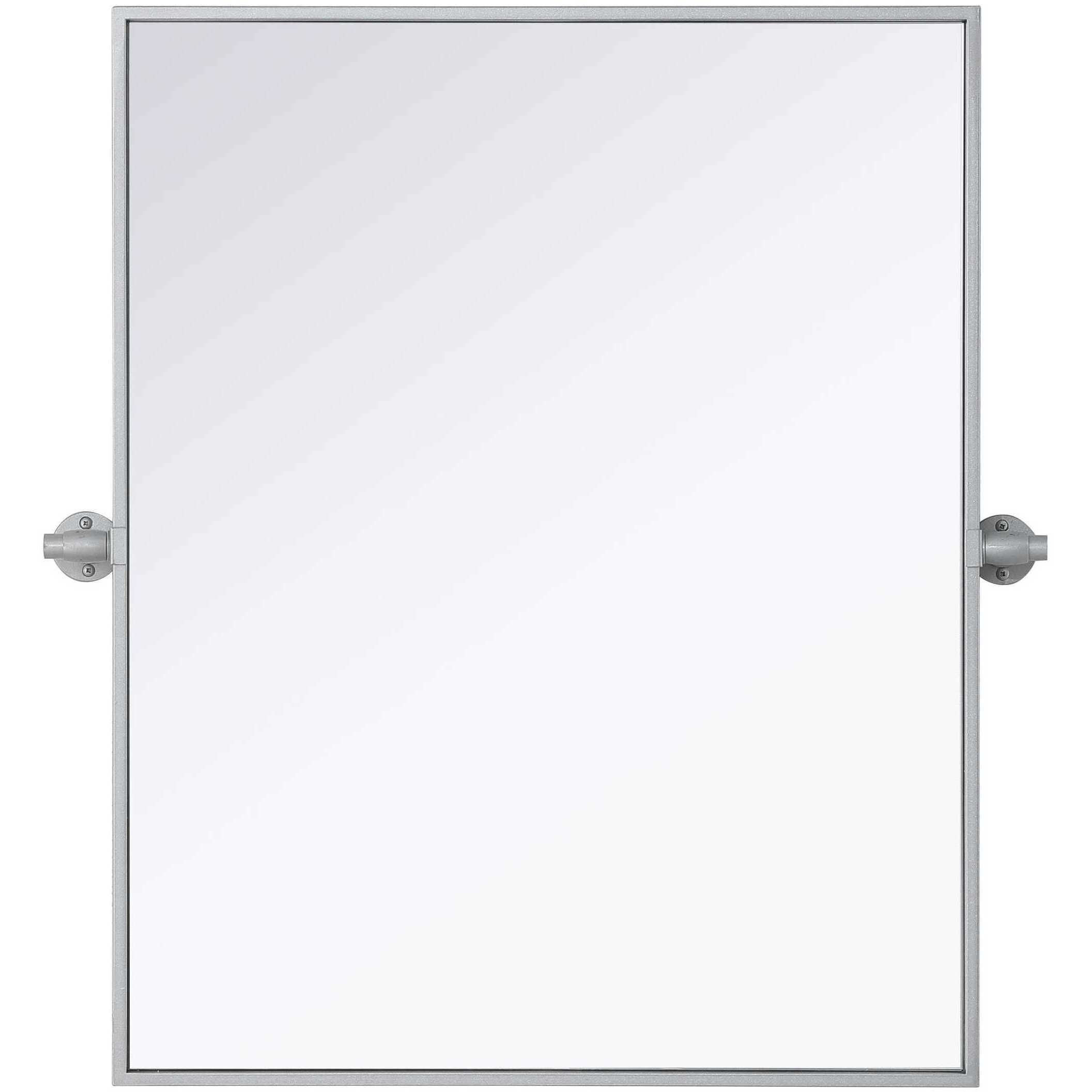 Amoura 30 X 24 inch Silver Mirror