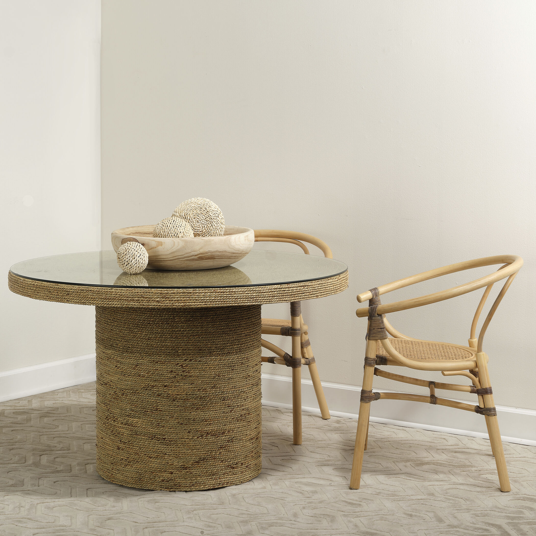Harbor Round Natural Bistro Table