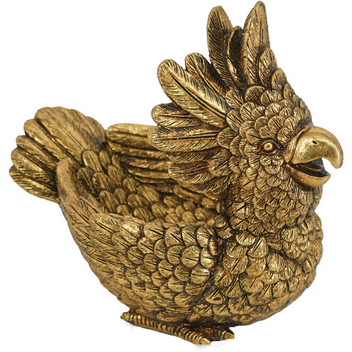 Parrot Gold Figurine