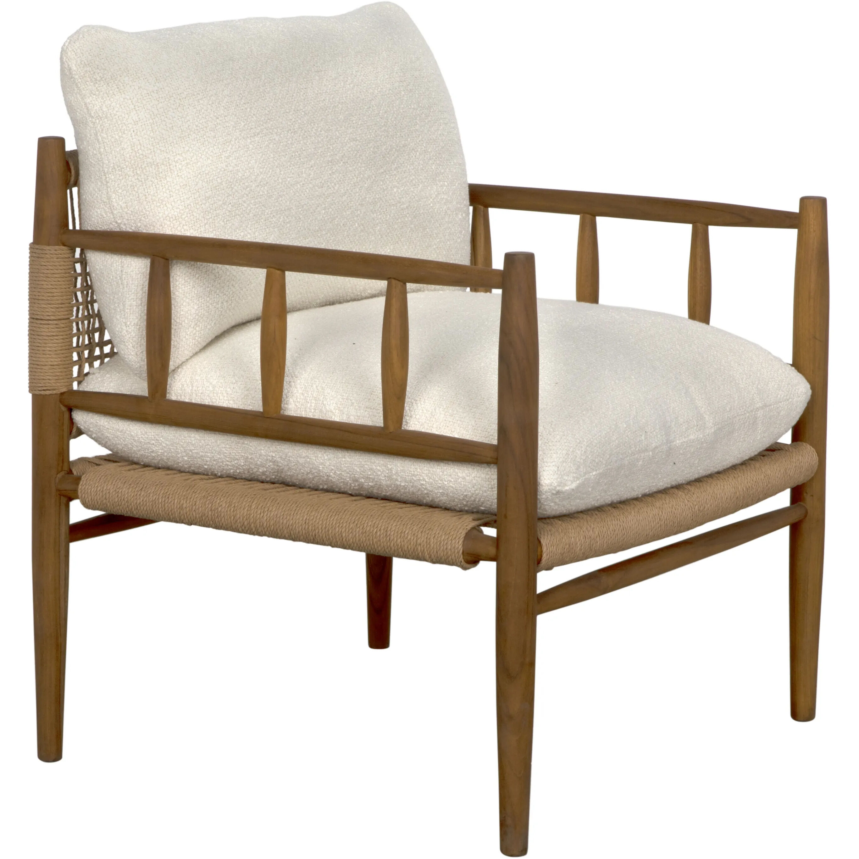 Giuseppe Clear Coat Flat Occasional Chair