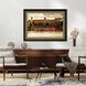 Travel Collection Angled Profile In A Dark Wood Framed Art