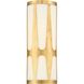 Royston 1 Light 6.75 inch Antique Gold ADA Sconce Wall Light